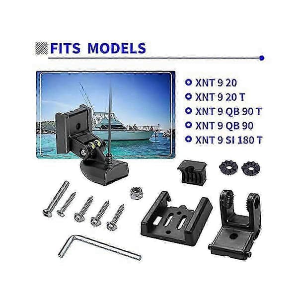 For 7400931 XNT Transducer Bracket, Transducer Mount for XHS Model Transducers, Transom Mounting Hard