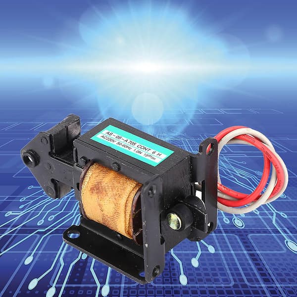 Push Pull Solenoid Elektromagnet AS-05 A AC 220VAC 1N 15mm Slaglengde