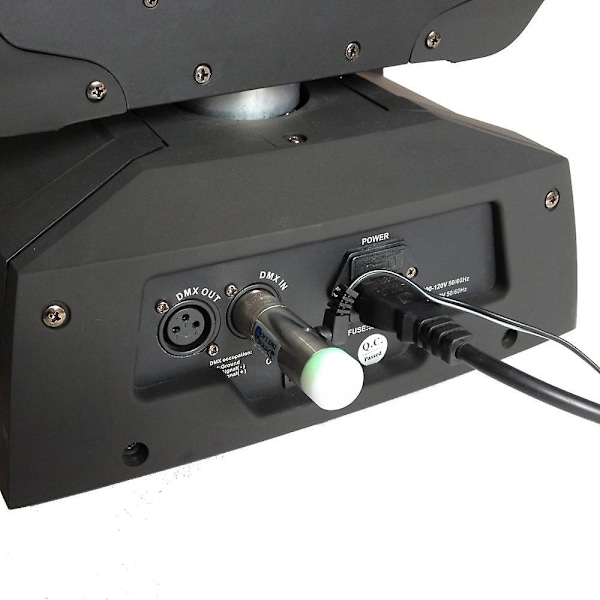 Trådløs modtager hun XLR LED-belysning til scene festlys, 2.4G DMX512 controller
