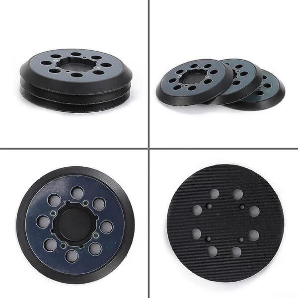 3-pack 8-håls slippapper för DWE6423 125mm excenterslip, blå