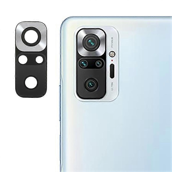 OEM Bakre Kamera Glaslins Ersättningsdel för Xiaomi Redmi Note 10 Pro 4G (Global) (M2101K6G)