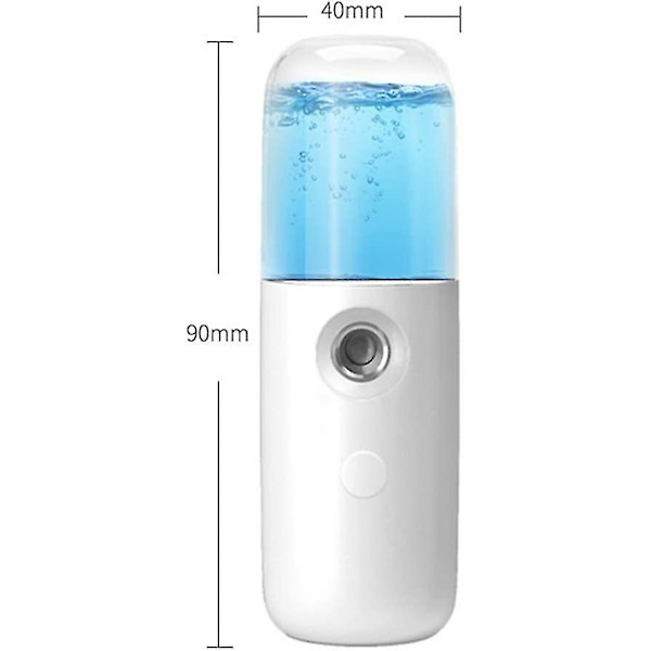 Ansiktsdamper USB Oppladbar Ansiktshydreringsspray