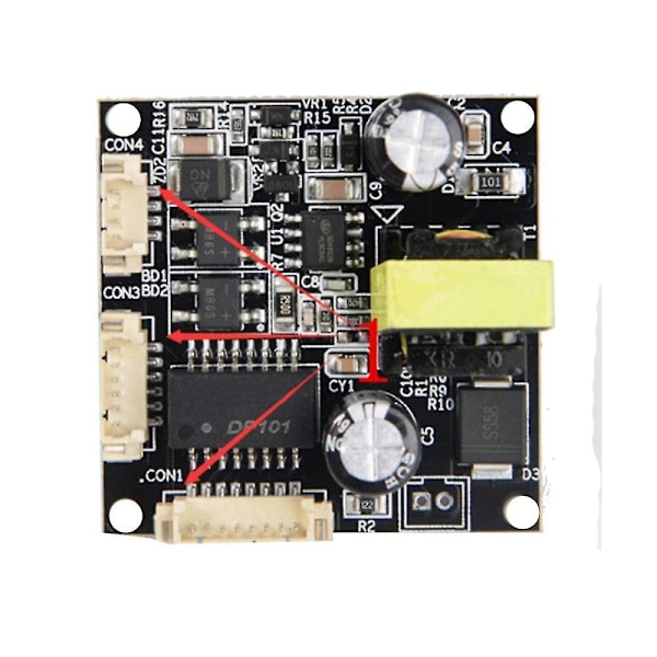 Pm3812rcl Poe-modul 12v1a Ieee802.3af Standard Isolerte Poe-kort