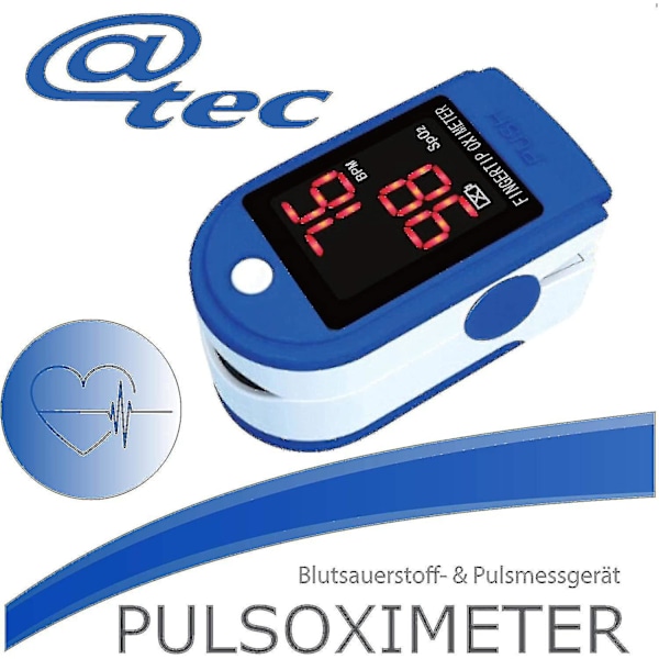 Fingerpulsoximeter, LED, Oximeter, Oximeter och enhet Fingerpulsoximeter-syremätningsenhet