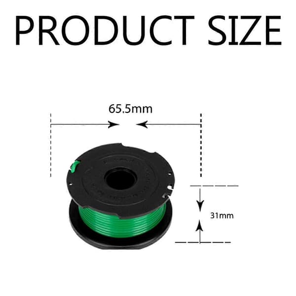 Black and Decker GL7033 GL8033 GL9035 Trimmertråd 6 Spolar 6m STOL