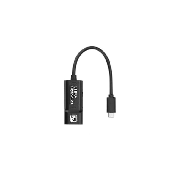 Typc C 3.0 Rj45 10/100/1000 Mbps Lan Ethernet Adapter Nettverkskort Til Rj45 Lan Ethernet Adapter For