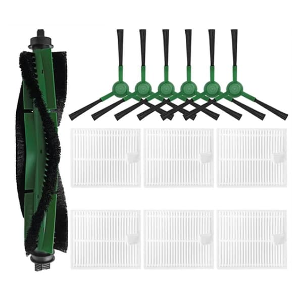 13 STK. til Combo Essential / Essential Y0112 Robotstøvsuger Dele Vaskbar Hovedsidebørste Filter