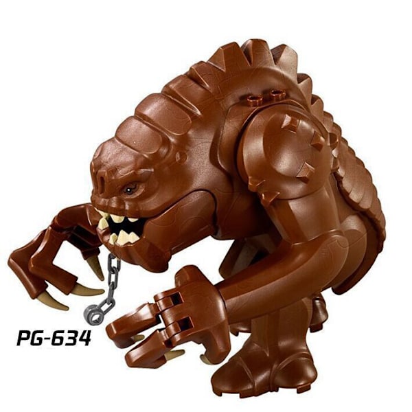Star Wars Jabba's Rancor Actionfigurer Byggklossar Leksaker