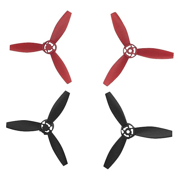 4kpl Sopii Parrot Bebop 2 Drone Potkurin Lavoille Drone Lisätarvikkeet Musta+punainen