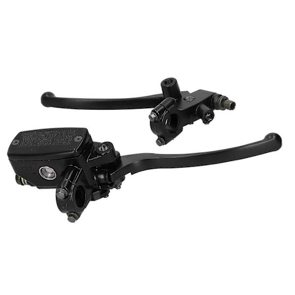 22 mm Universal Motorcykel Hydraulisk Bremse Koblingshåndtag Samling Sort CNC Aluminium Legering