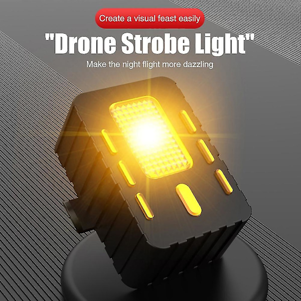 Universal Strobe Drone Belysning Til Avata 2 Genopladelig Natflyvning Anti Kollisions Drone Tilbehør