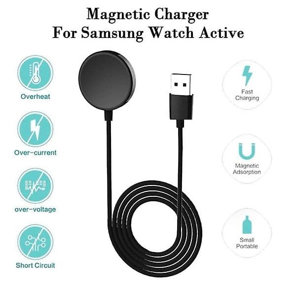 Oplader til Samsung Galaxy Watch 3/4/5 Active 1/2