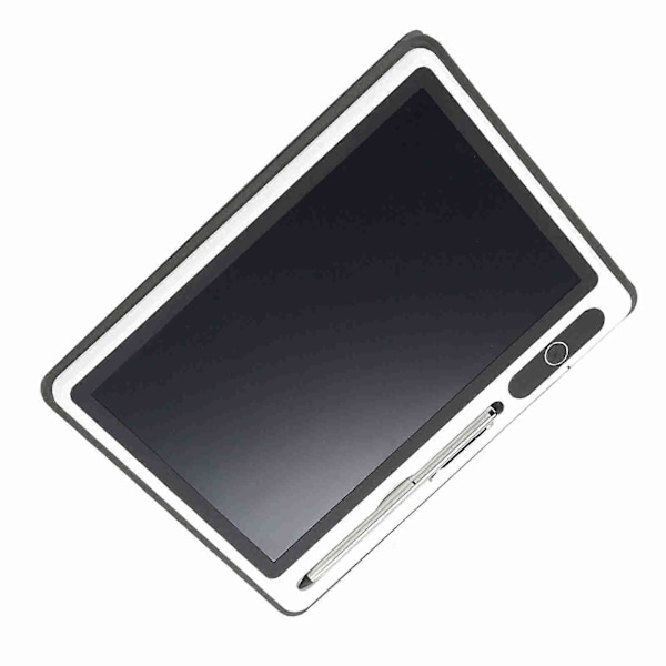Elektroninen muistilehtiö LCD-tabletti piirustusalusta toimistotarvikkeet käsinmaalaustyökalu 9 tuumaa (musta (keinonahkakotelolla))