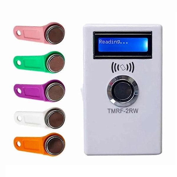 TMRF-2RW IButton Programmer DS1990A Duplicator Kopierare 125KHz RFID Läsare Inspelare RW1990 Nyckelkort