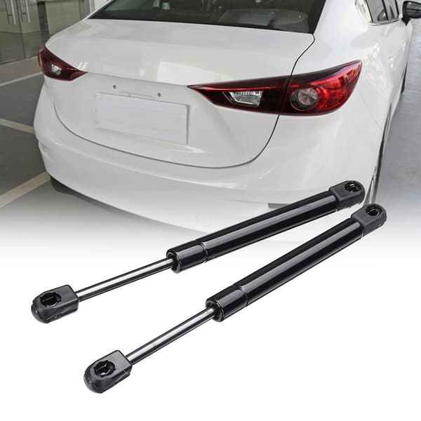 2 stk. bagklapsstøddæmpere i kulstofstål til Mazda 3 2004-2009