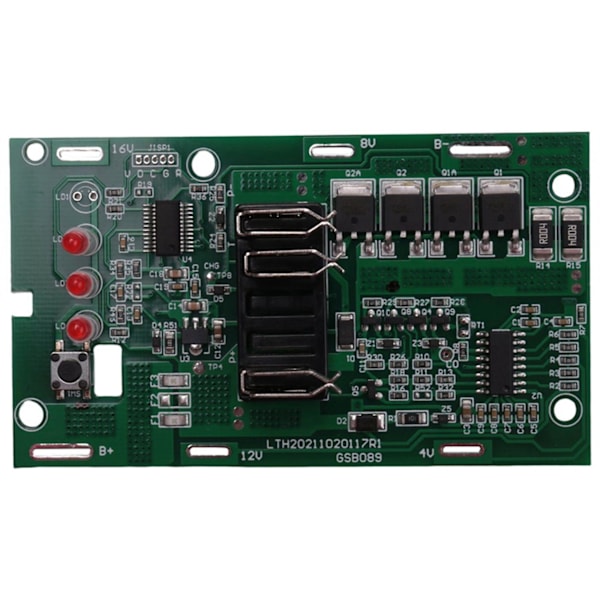 4511396 Li-ion Batteri Laddningsskydd Kretskort PCB-kort För EINHELL POWER X-CHANGE 18V 20V Litium