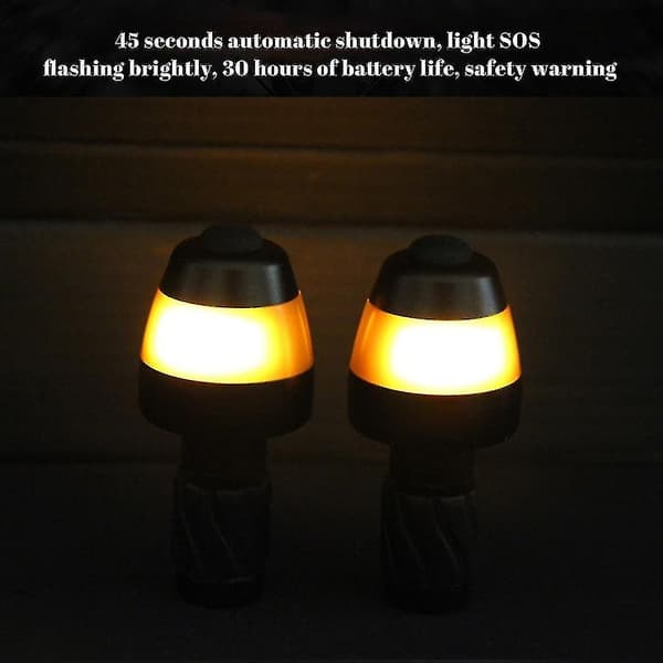 Sykkellys for styret, blinklys, retningsindikator, vingelys - (LL)