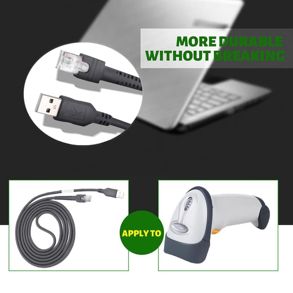 Skannerin datakaapeli viivakoodinlukija USB-portin datakaapeli