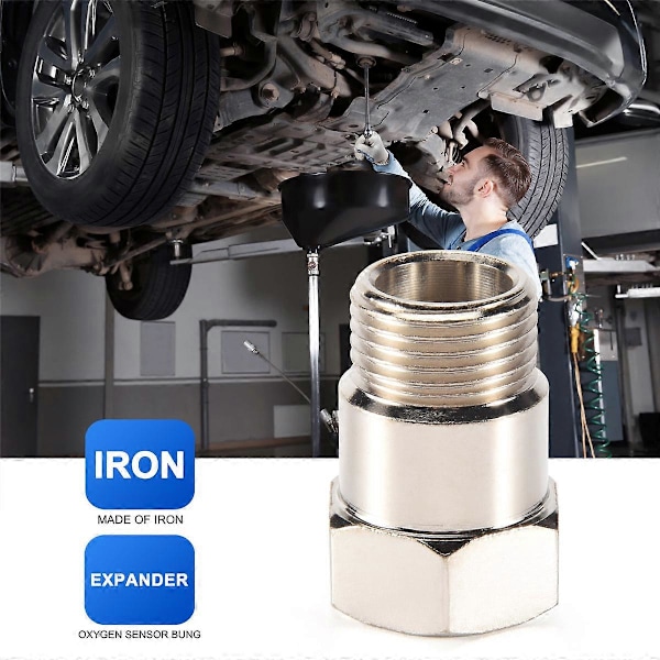 Universell O2 Syresensor Restriktor Koppling Med Justerbara Gasflödesinsatser Cel Fix Bung M18 X 1.