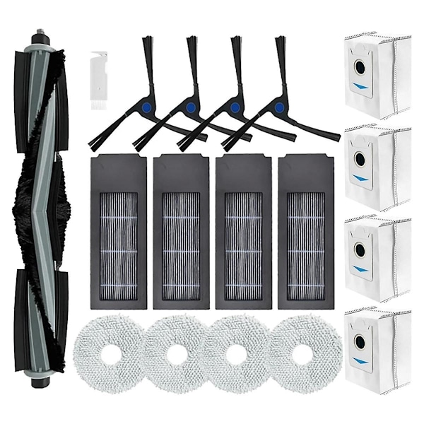 Hovedsidebørster Hepa-filter Moppklut for Deebot X2 / X2 Omni / X2 Pro / DEX86 robotstøvsuger