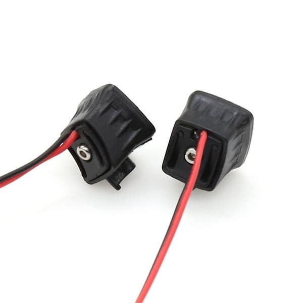 Passer for 1/10 Simuleringsbil DIY Kvadratisk Lys Modellbil Skall Bumper LED-Spotlight