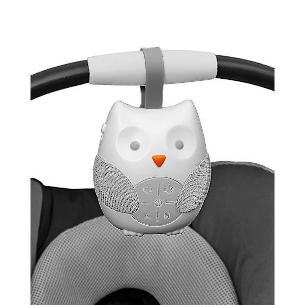 Hvid Støj Maskine Og Bluetooth Højttaler Bærbar (1 Stykke, hvid)