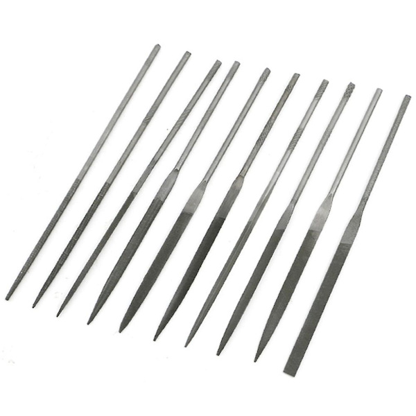 10 st små nålfilset 140 mm smyckesverktyg pärlhobbyhantverk snidningsreparation skärverktyg