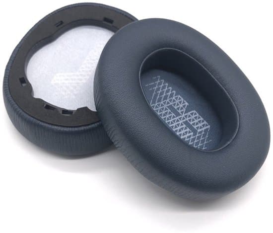 Memory Foam Ørepuder til E65/E65BTNC/Duet NC/Live 650BTNC/660BTNC Hovedtelefoner (Blå)