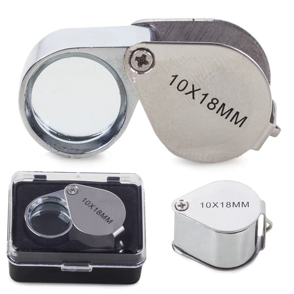 Lup 10x Forstørrelse – 18 mm