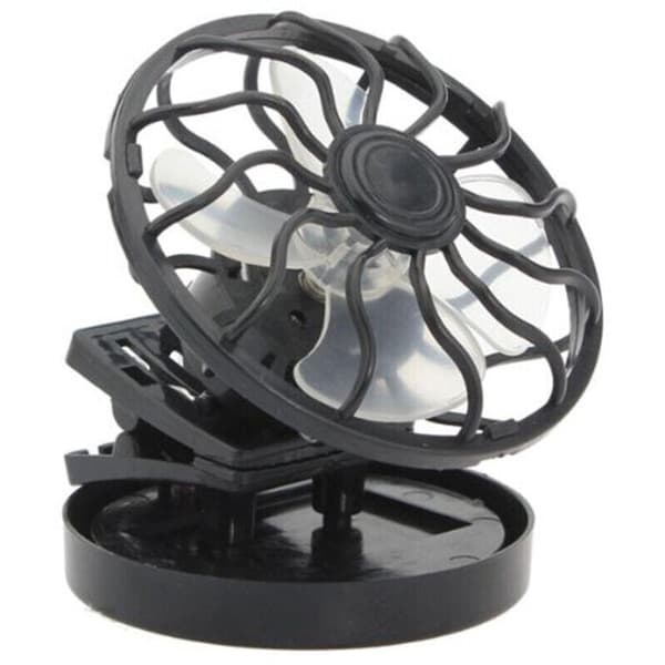 Sommer med clip mini bærbar solcelleventilator, solcelle clip kasket ventilator med clip, lille solcelleventilator