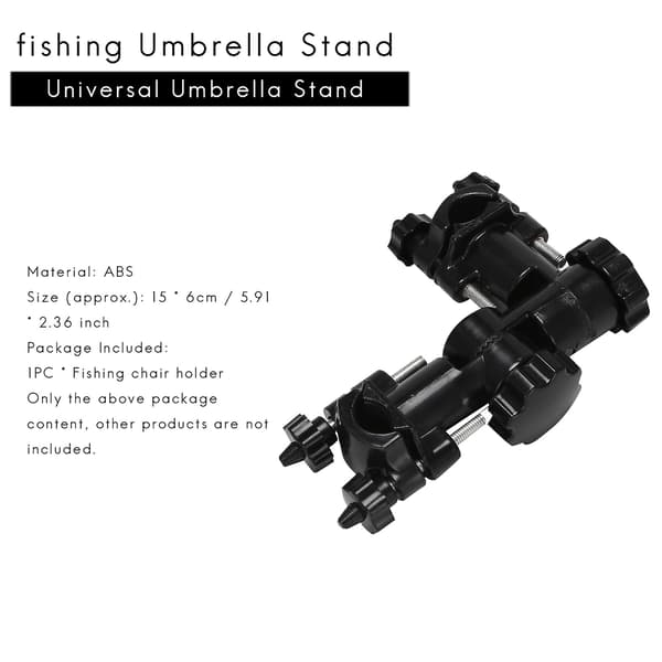 Fiske Universal Paraplystativ Fiskestol Hurtigjusterbart Paraplystativ