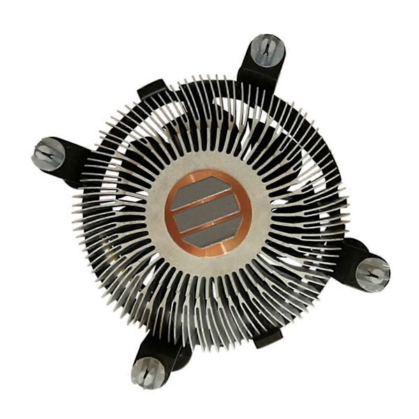CPU-jäähdytystuuletin 4-nastainen liitin CPU-jäähy kuparisella jäähdytyselementillä I3/I5/I7-kannoille 1150/1151/1155/