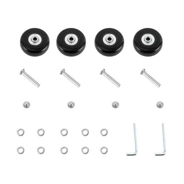 4 kpl Matkalaukun Vaihtopyörät 50mm