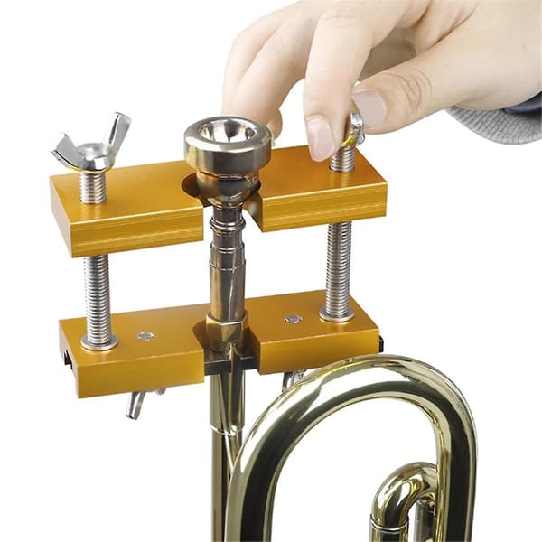 Trumpetmunstycksavdragare Justerbar Munstycksavdragare (guld)
