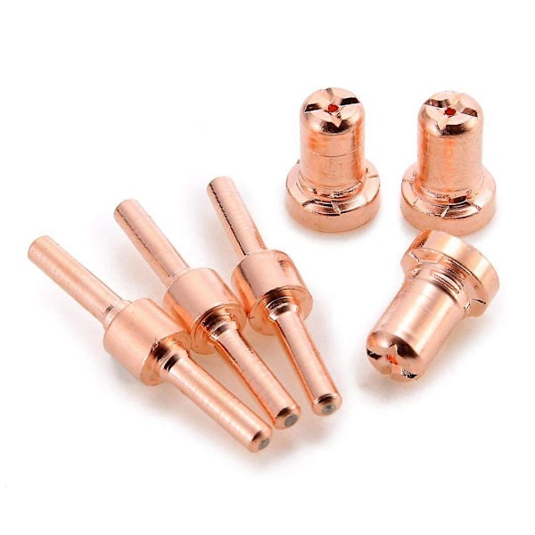 60 stk Forlengede Lange Plasma Kutterspisser Elektroder & Dyser Sett Forbruksvarer For PT31 LG40 40A Kutte W
