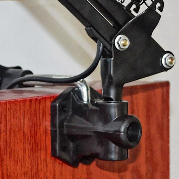 Justerbar Bordklemme Robust Metalholder til Bordlamper og Arbejdslamper - Alsidig Klemme til Mikrofonstativer og Mere