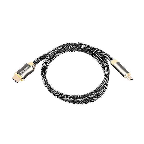 Ultra HD HDMI-kabel V2.0 2K x 4K 1~10m Zink-legering Hög hastighet Ethernet HDTV 1 meter-YM