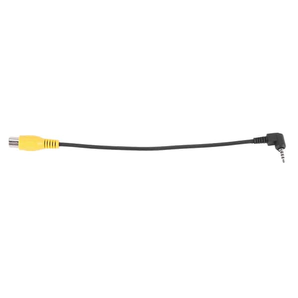 2 stk. 2,5 mm Stereo Han til RCA Hun Adapterkabel til Bil DVR Videokamera GPS, osv.
