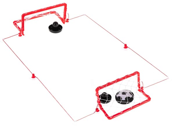 Mini-ilmakiekko Hoverballilla – Pöytäpeli lapsille