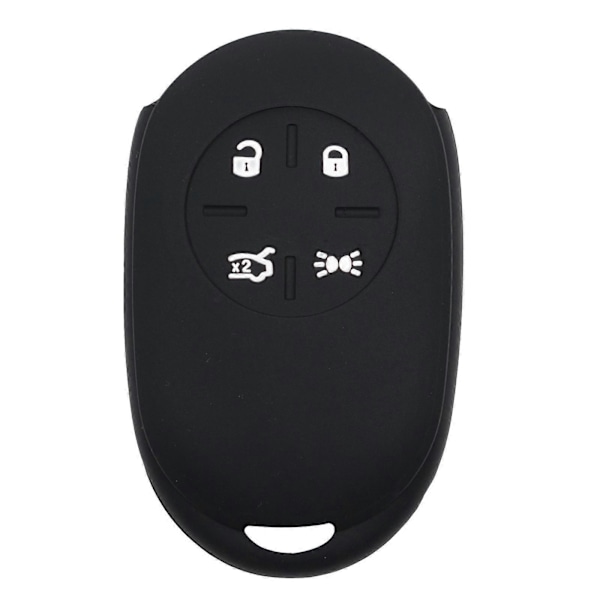 For Fiat 500 500e 2020 21 22 23 Fjernkontroll Smart 4 Knapp Silikon Bilnøkkel Legering Sink Kjede Ring Skall Holder Deksel Auto Deler