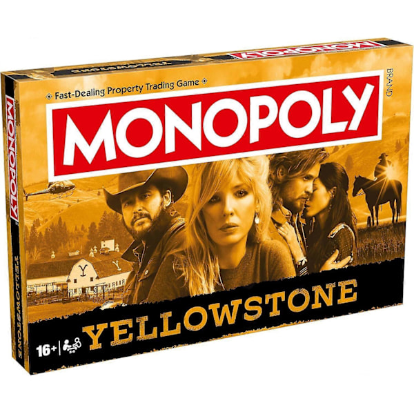 Monopoly Yellowstone Edition Brädspel