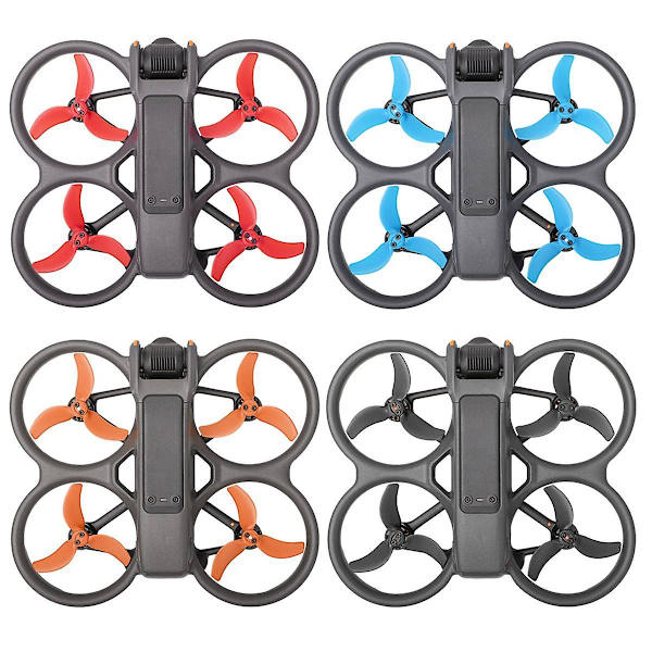 4 par propellrar för Avata 2 3032S färgblad vingbyte dronetillbehör för Avata 2 Dron