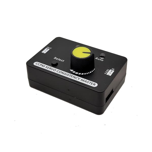 Multi Servo Tester 3CH ECS Konsistens Hastighetskontroller Strømkanaler CCPM Master Checker RC Drone