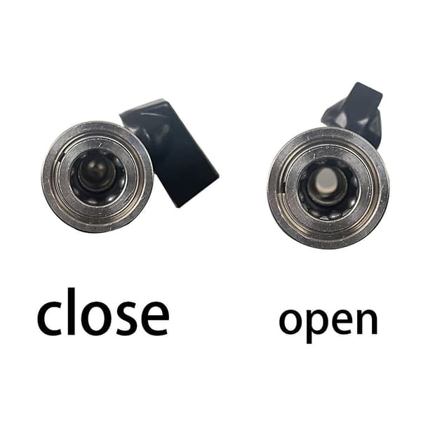 Högtryckstvätt Kulventil 1/4 och M22 14Mm Snabbkoppling för Högtryckstvättsslang Kontroll Vatten