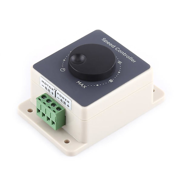 PWM-motorhastighetsregulator DC10-60V 20A Vattentät Skal Pulsviddmodulator