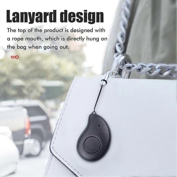 Smart Bluetooth Pet Locator Anti Lost Device Mini Trådlös för Husdjur Nycklar Väskor