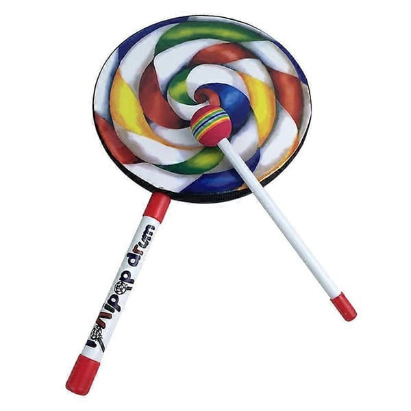 Orff-soittimet 2 kpl Lollipop-rummut 6 tuumaa tanssirekvisiittaa