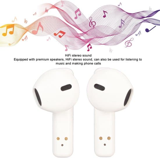 Oversettelsesenhet - Oversettelseshodesett - Umiddelbar oversettelse - Hvit - Bluetooth-hodetelefoner - 74 språk - Egnet for musikk og samtaler