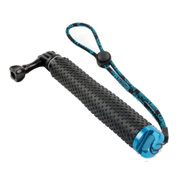 48cm Vanntett Håndholdt Undervanns Sport Selfie Stick Uttrekkbar for Go Pro Hero 9 8 7 6 5 4 3 Action, Svart + Blå