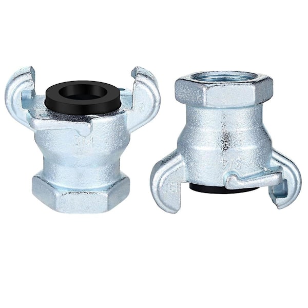 4 Sæt NPT Jern Luft Slange Fitting 2 Lug Universal Kobling Chicago Fitting til Hun og Han Ende (